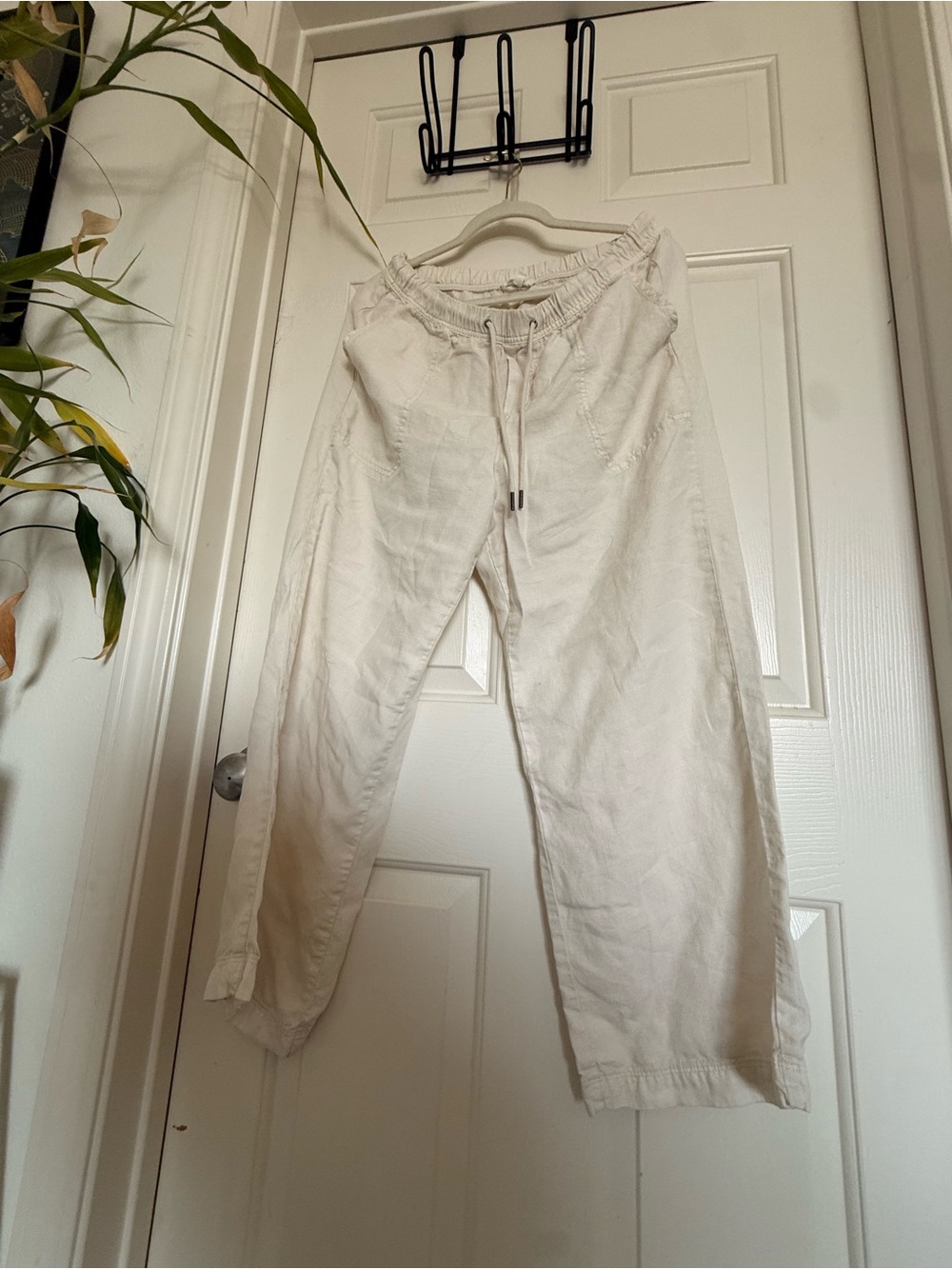 Splendid White Drawstring Sweatpants - Picture 4 of 8